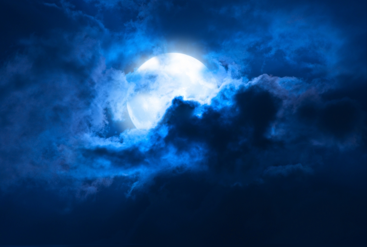 Moon Moonlight Night Cloud 4K Picture