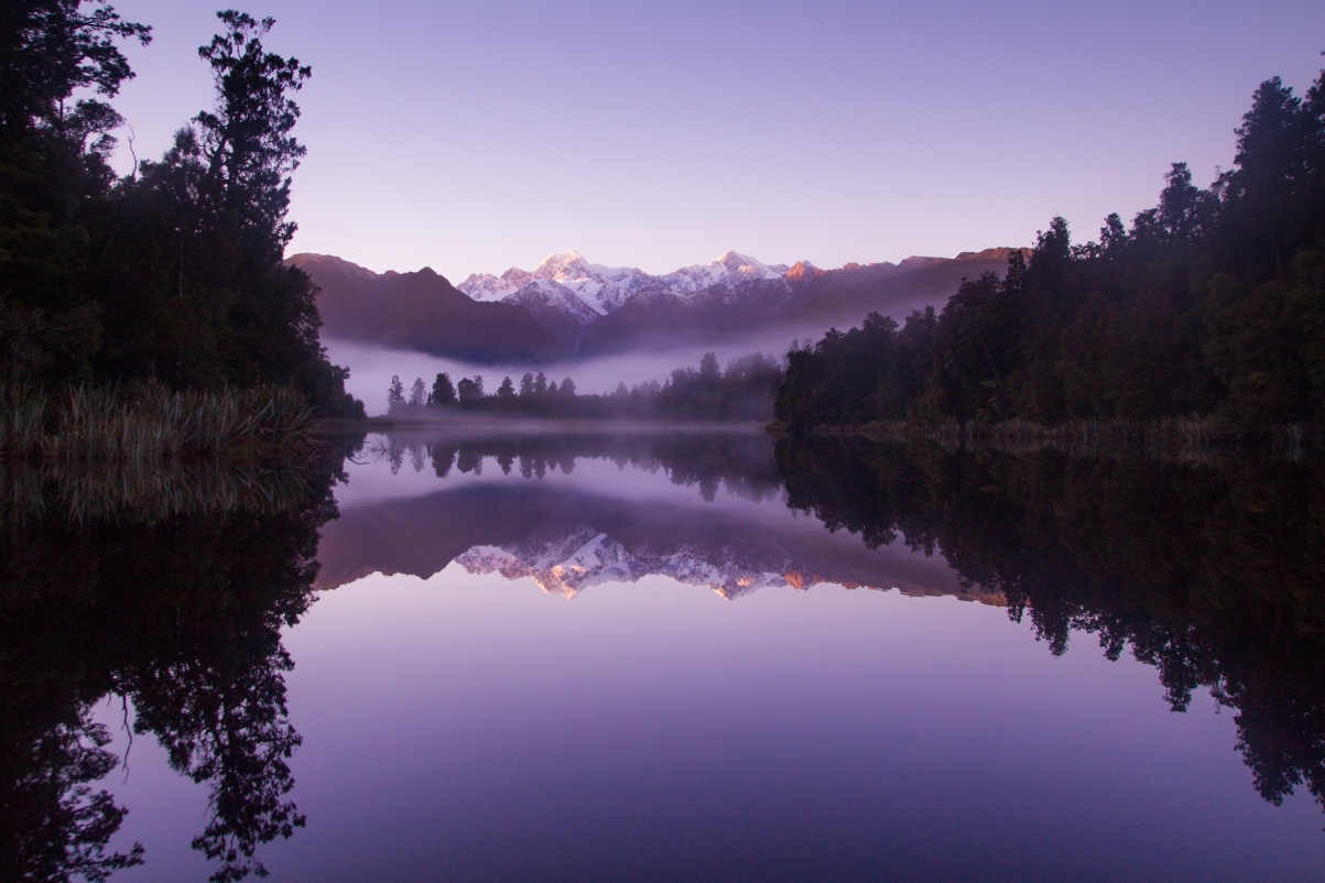 Beautiful landscape 4K wall in the morning