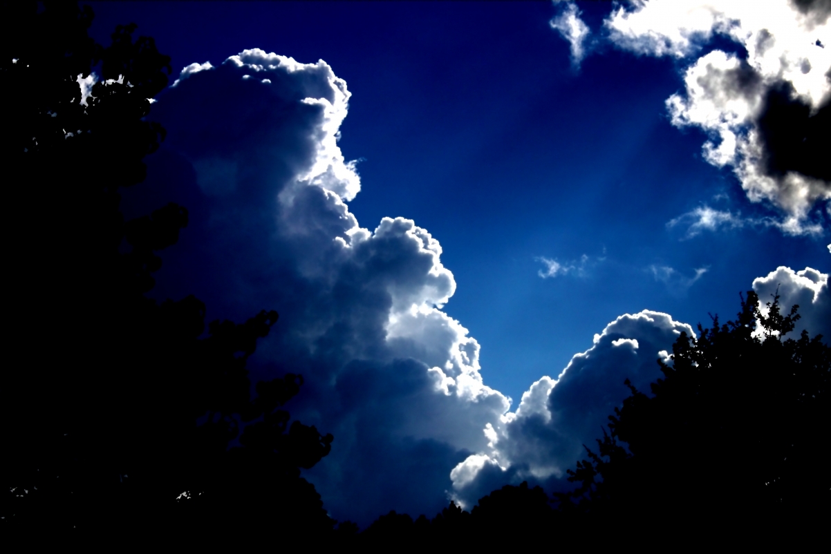 Cloud sky blue weather climate