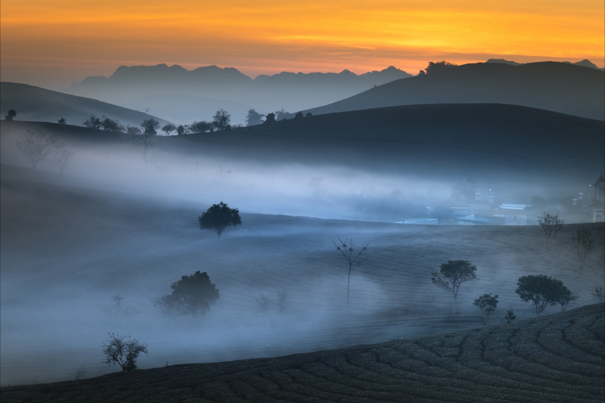 Vietnam countryside landscape 4k wallpaper