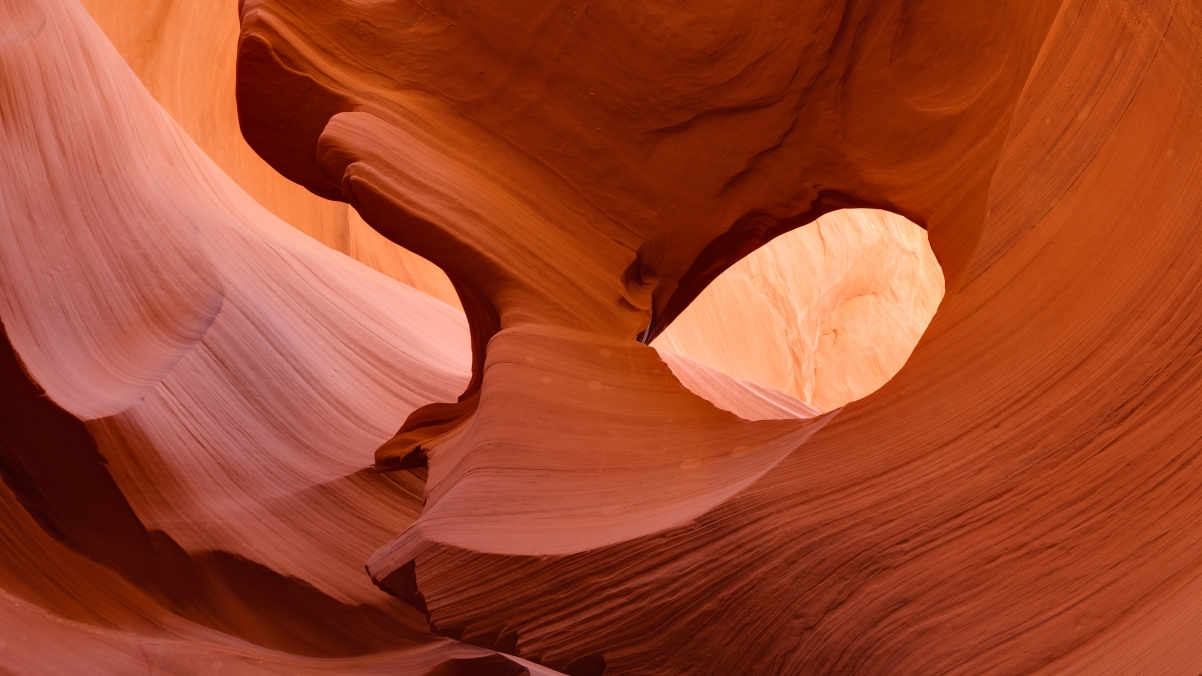 Eagle Eye Antelope Canyon 4K Landscape Wallpaper