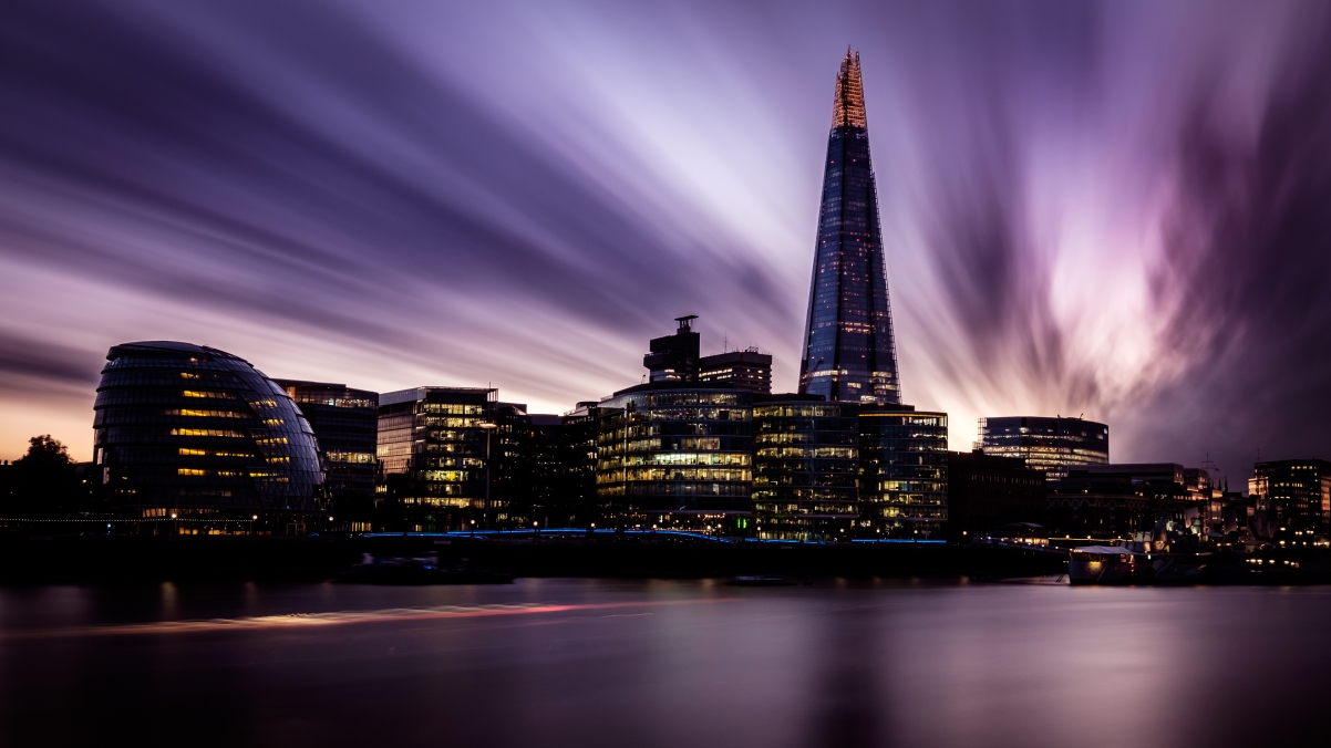 United Kingdom Thames River 4K Landscape Wallpaper