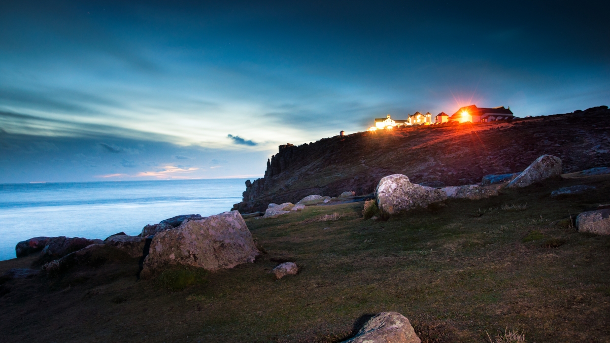 England Cornwall Landscape 4K Wallpaper