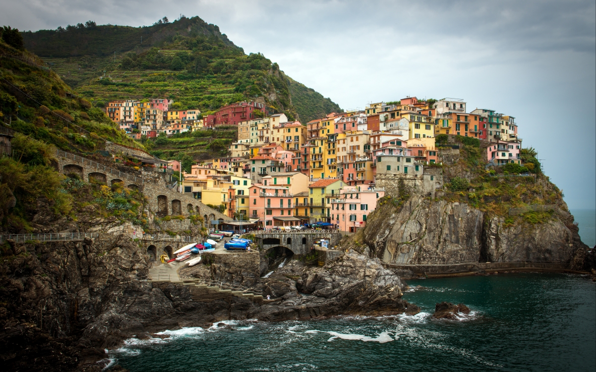 Italy Cinque Terre 4K Scenery Wallpaper