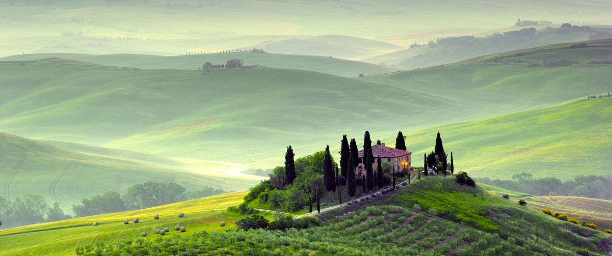 Tuscany, Italy 3440x144