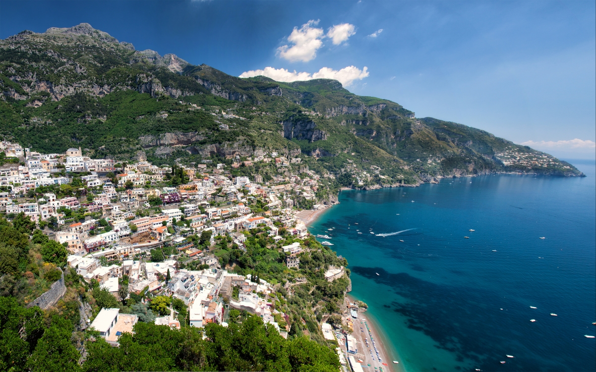 Positano amar, Italy