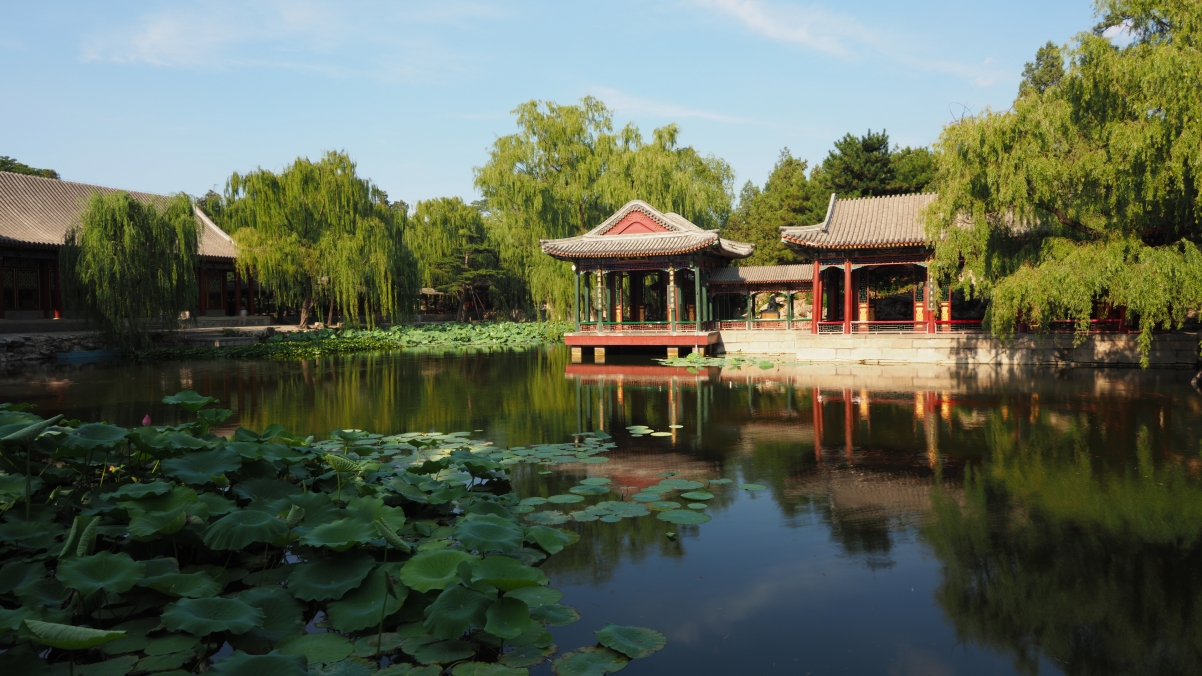 Summer Palace landscape 4k wallpaper