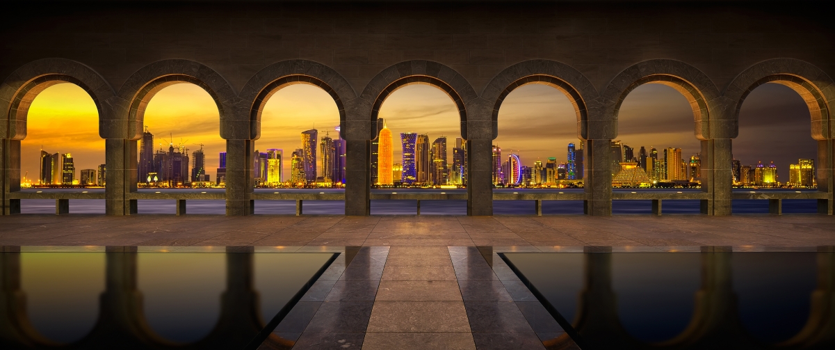 Arches of the Museum of Islamic Art 34