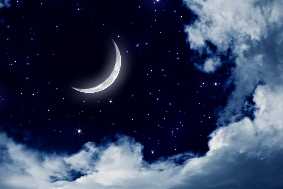 Night Moonlight Moon 4K Wallpaper