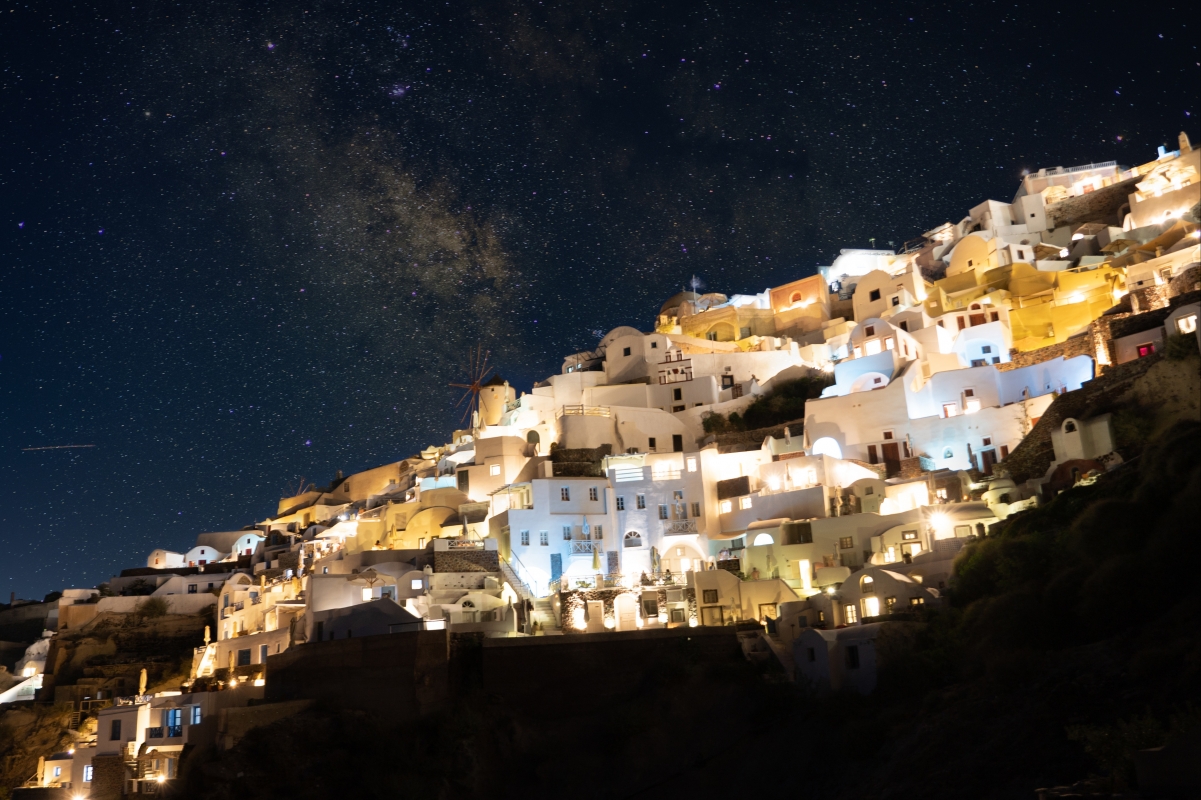 Night city 5k landscape photography map