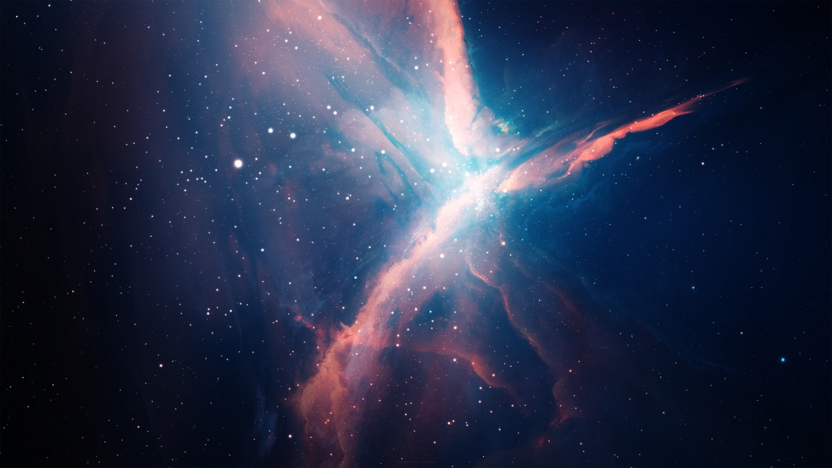 Nebula Starry Sky 4k Wallpaper