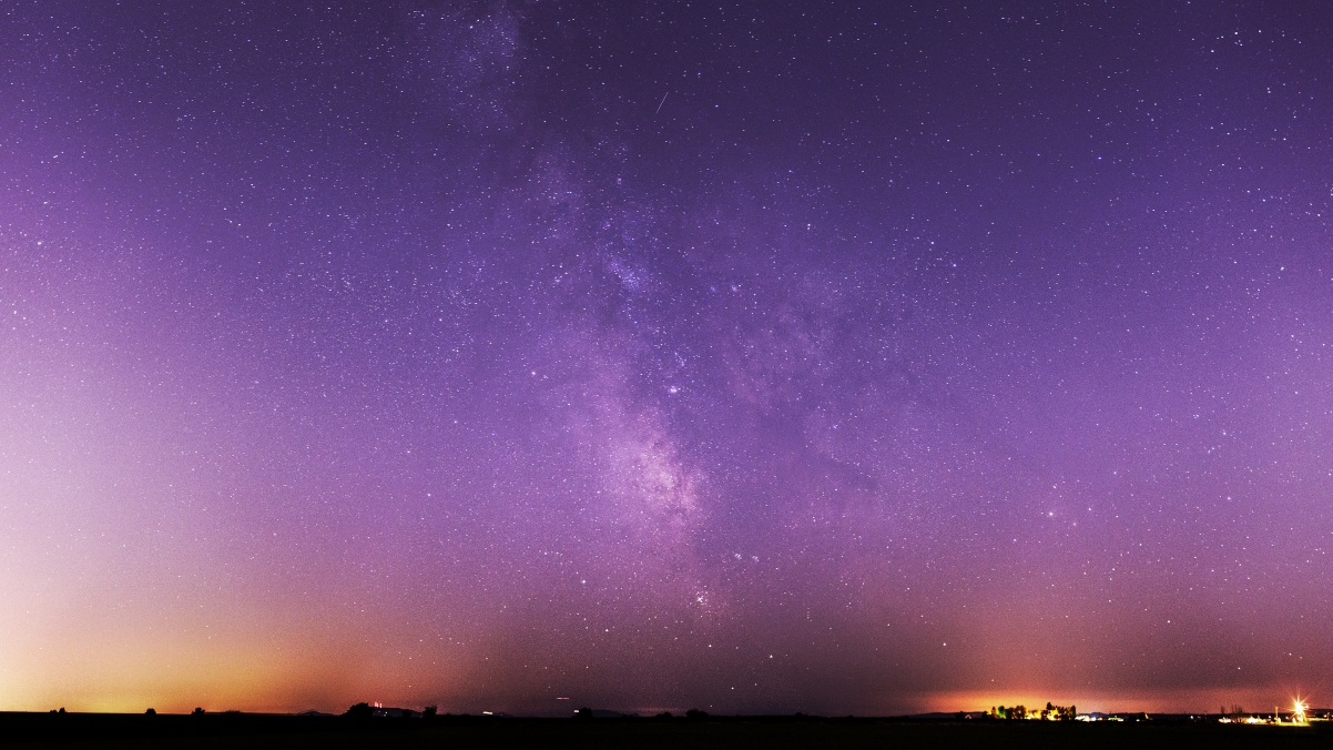 Starry Night Milky Way Starry Sky 4K Wallpaper