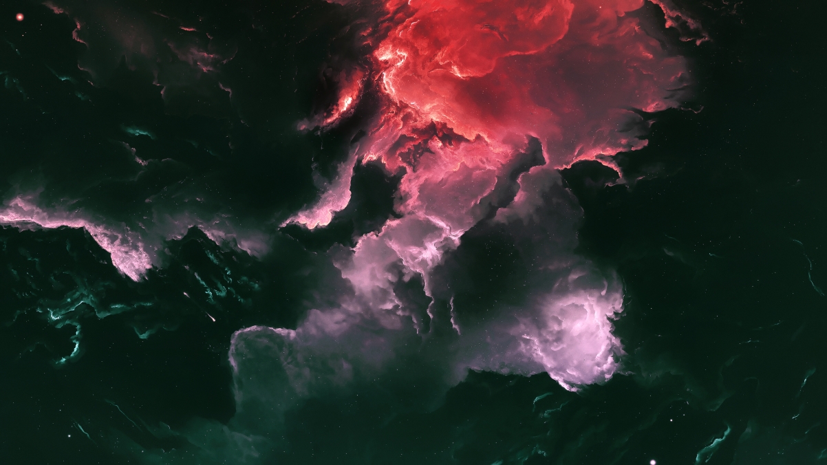 Galaxy dark universe nebula 4k wall