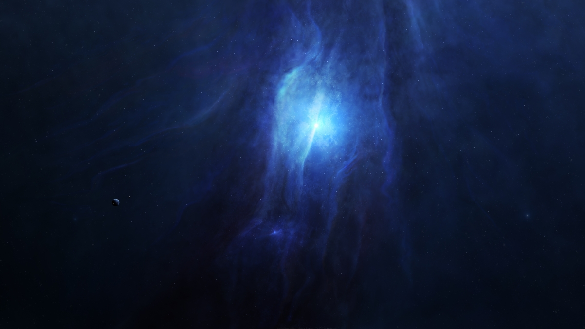 Starry sky background 4K wallpaper