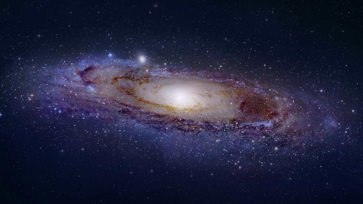 Starry sky, Andromeda 4K HD Desktop