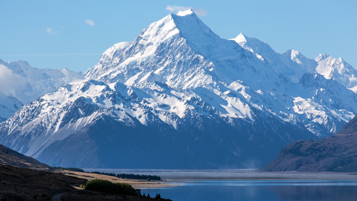 New Zealand Mount Cook 3840x2160 wind