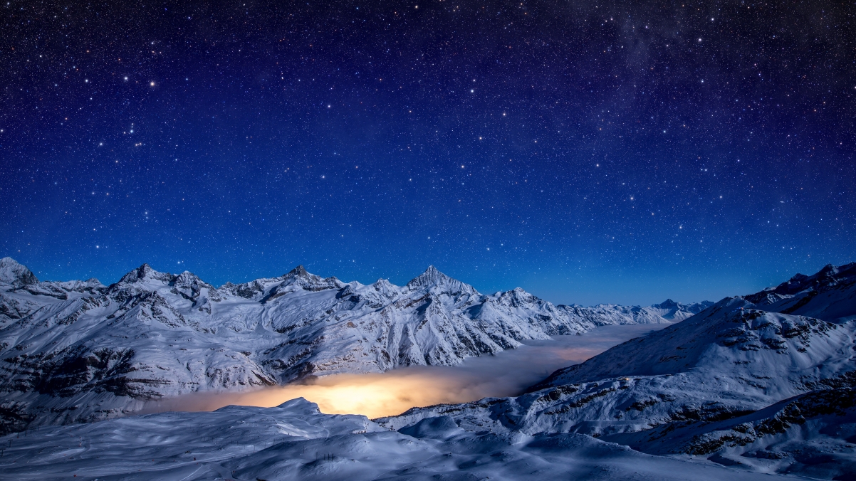 Lagoon Nebula Starry Sky Switzerland Al