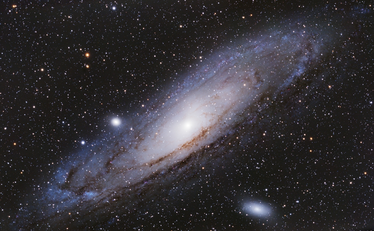 Andromeda galaxy stars starry sky 5