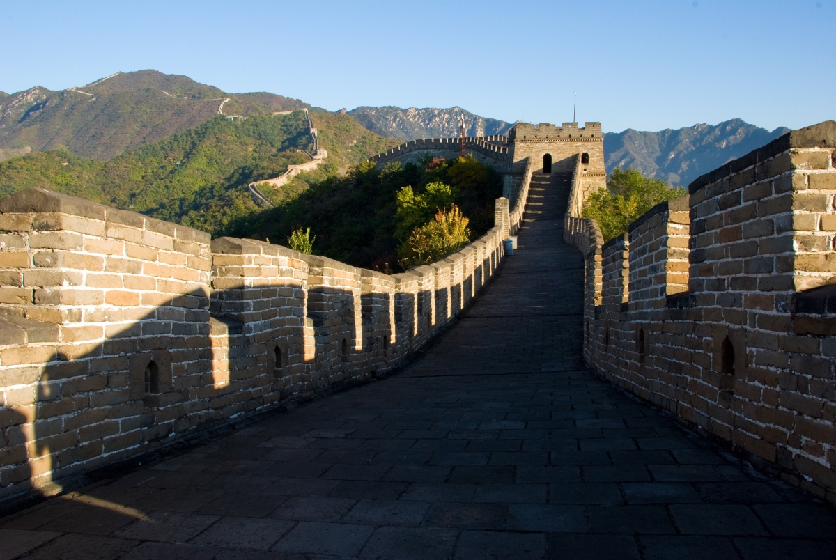 Great Wall Landscape Photography 4K Wallpaper
