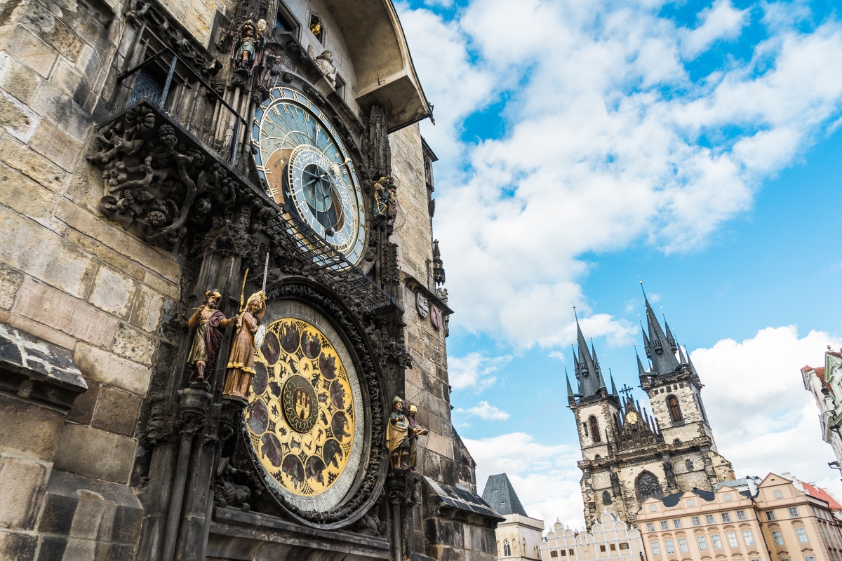 Astronomical Clock Old Town Prague 4K