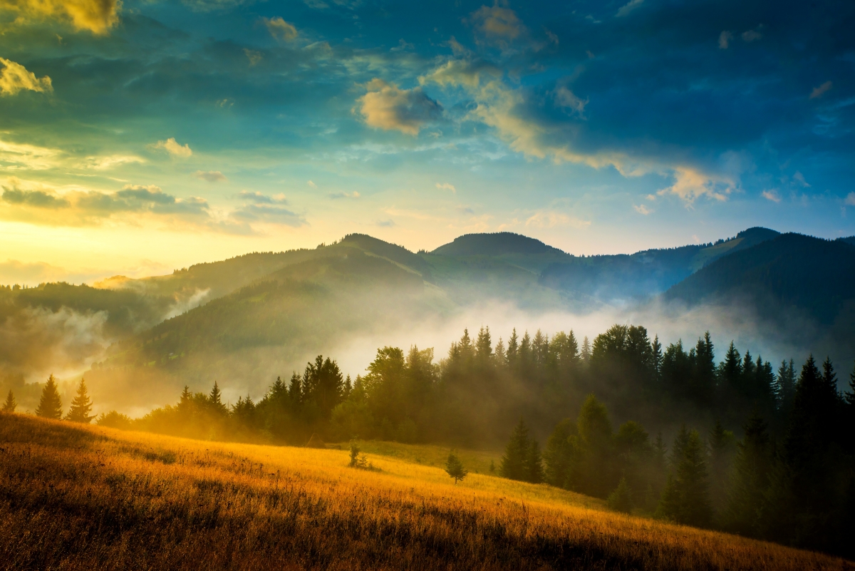 Sky clouds mountains ukraine kar