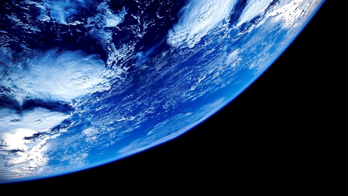 Space Overlooking 4k Landscape Wallpaper