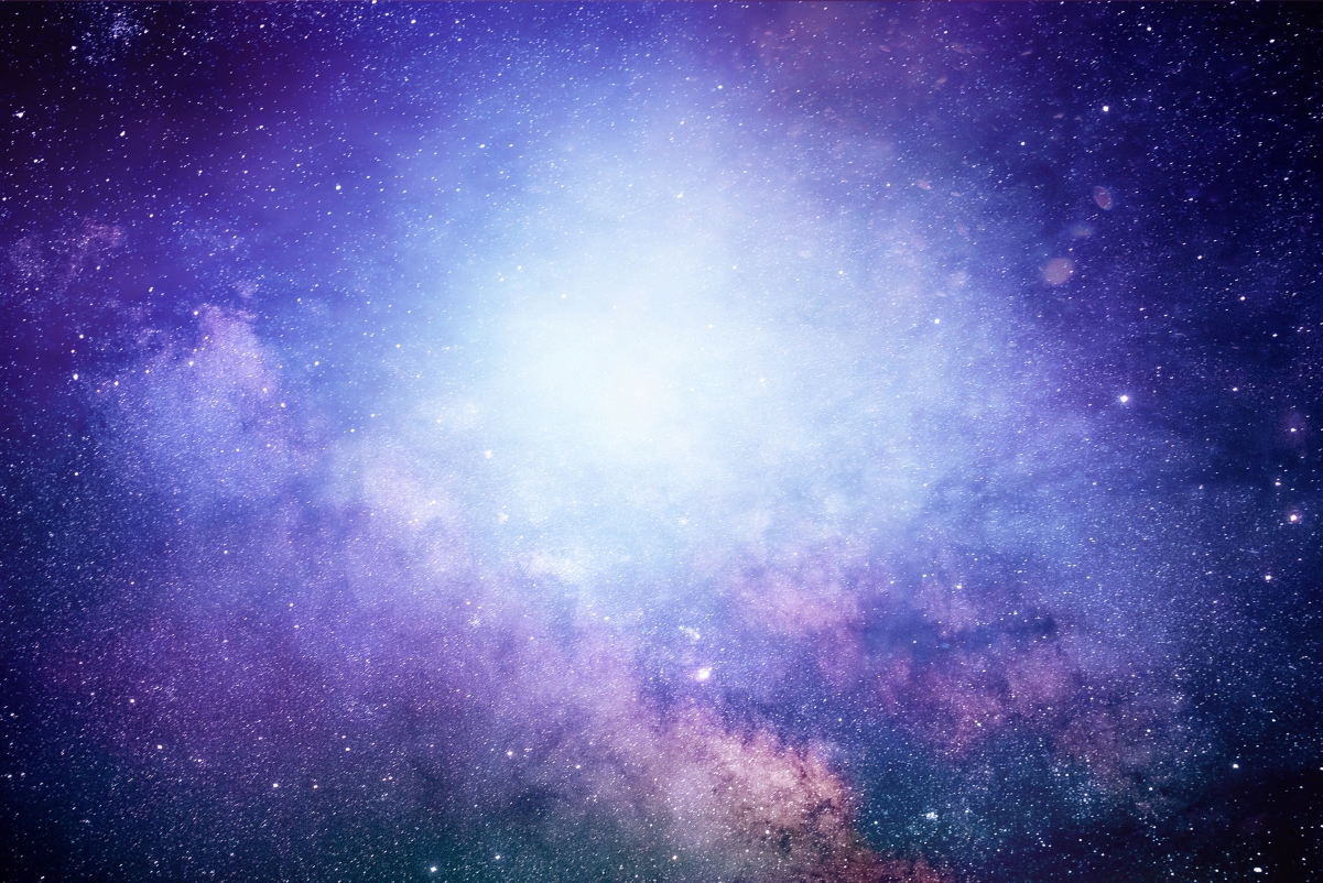 Mysterious universe stars space starry sky