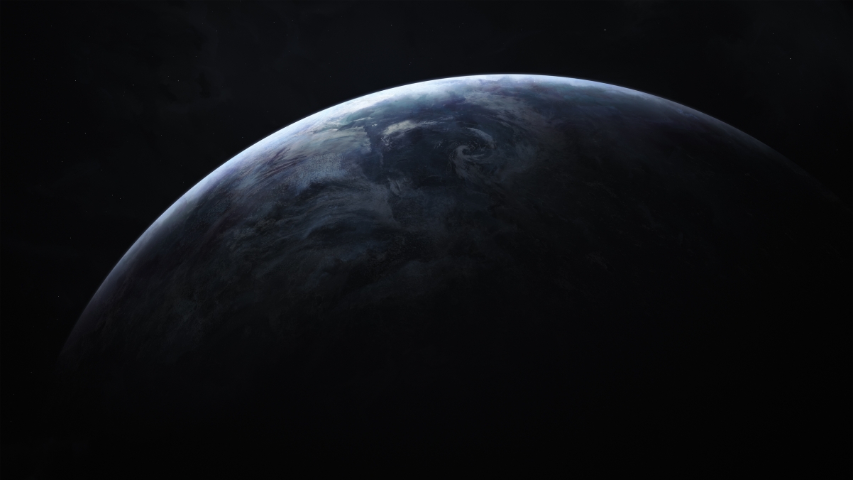Mysterious and beautiful planet 4K wallpaper
