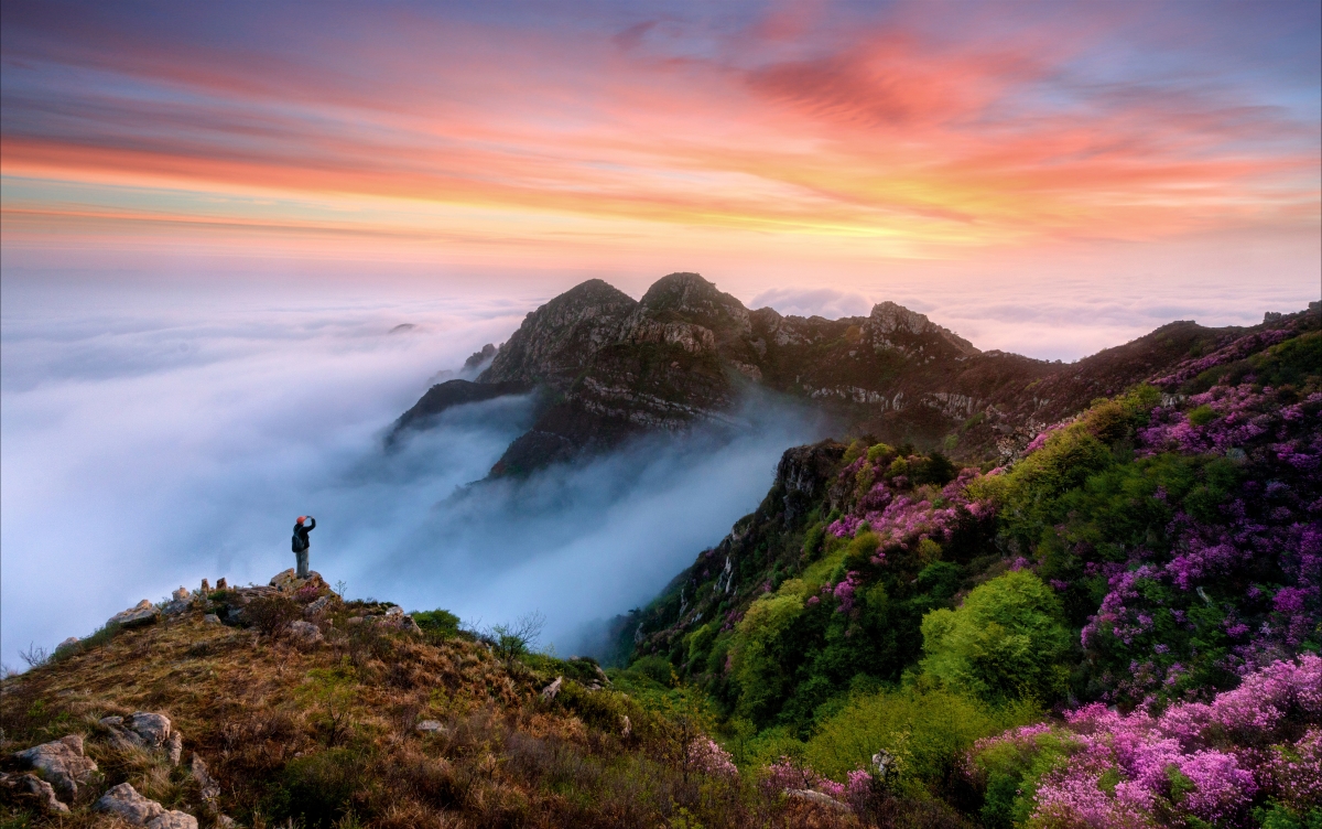 Beautiful mountain scenery 4k photography landscape pictures