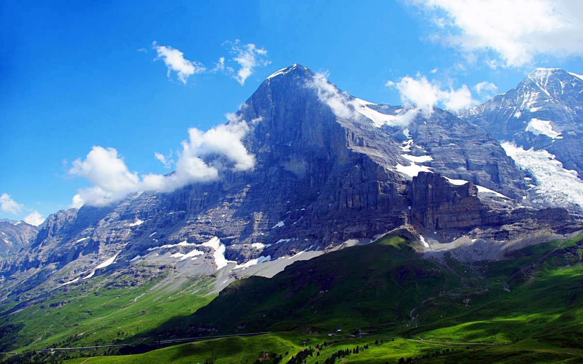 Swiss Alps Eiger Wind