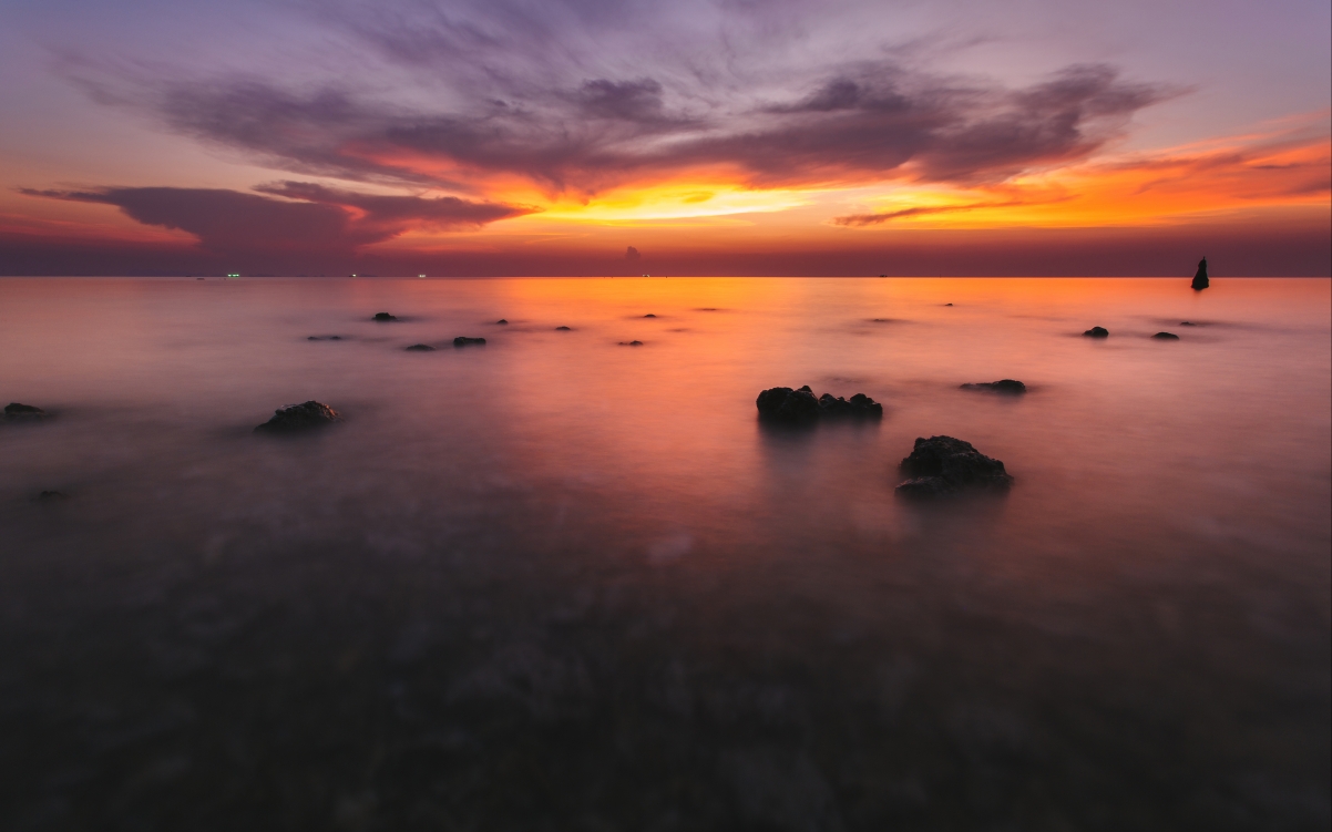 Sunset Landscape 4K Wallpaper