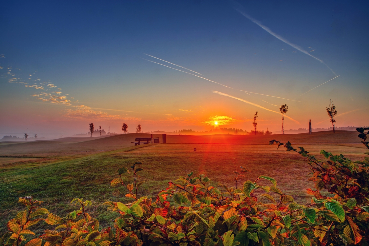 Sunset sky landscape 4K picture