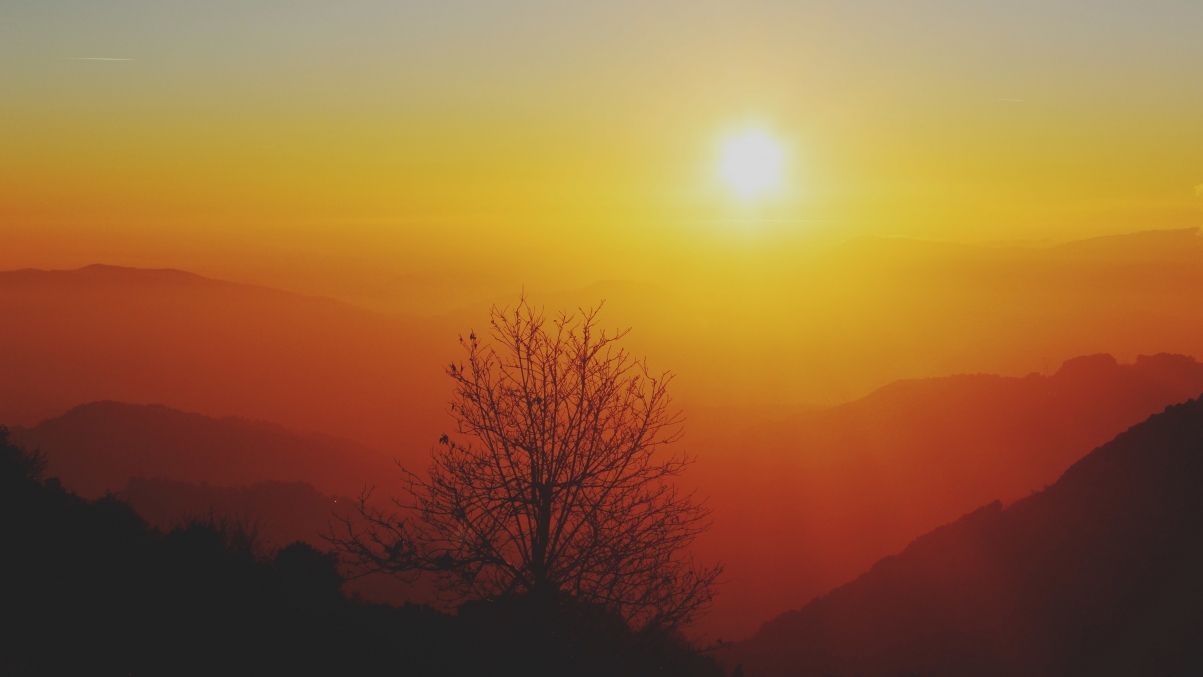 Sunrise scenery 5k hd pictures