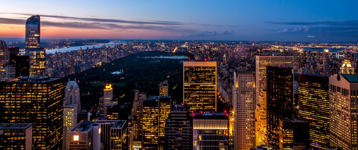 New York skyline 3440x1440 landscape