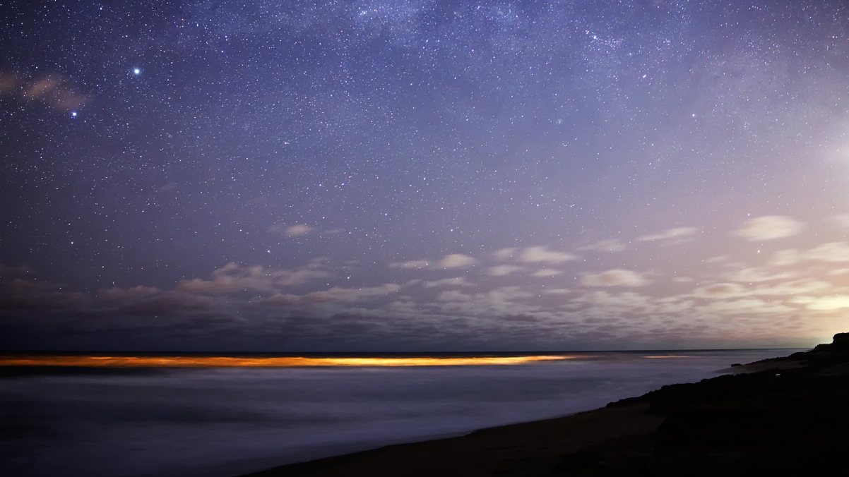 Southern sky Milky Way Betelgeuse