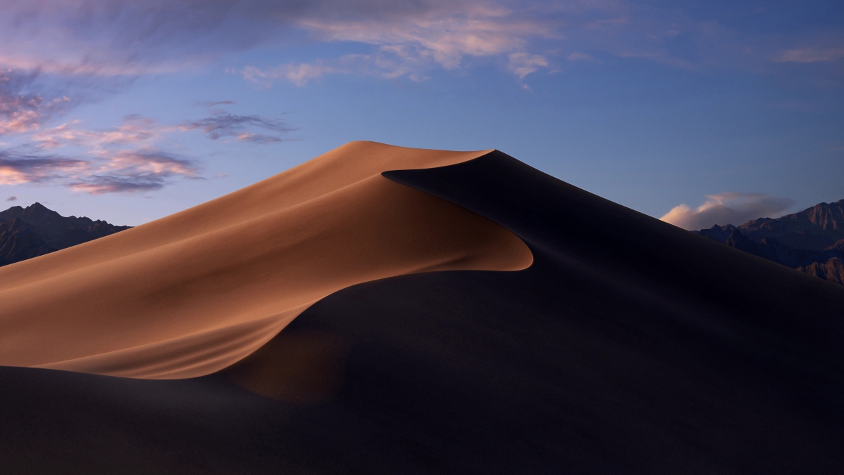 Mojave Desert Evening Scenery 4k