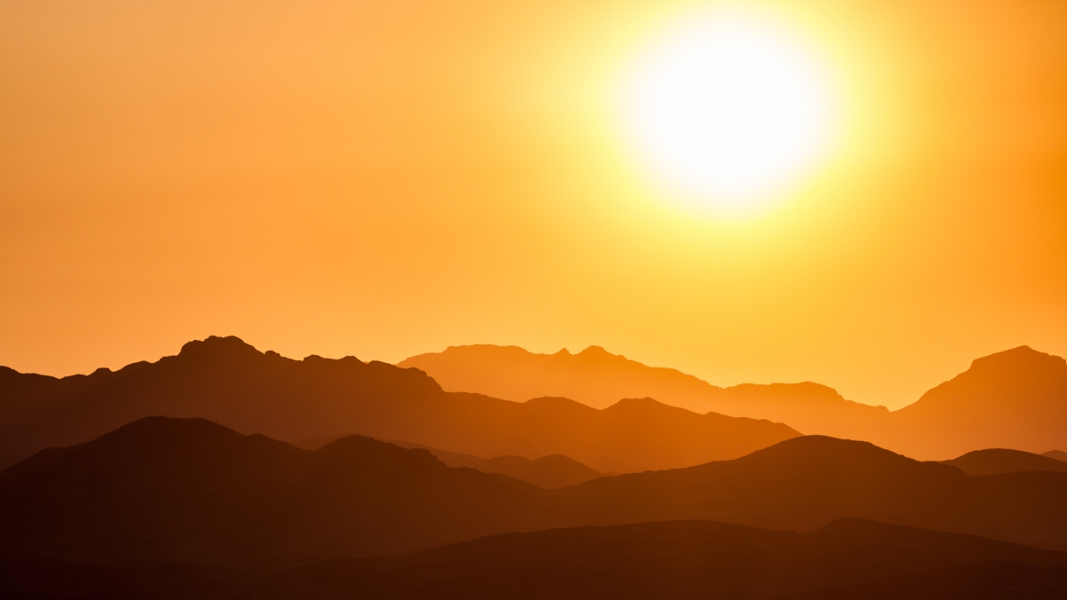 U.S. Nevada sunset landscape 4k
