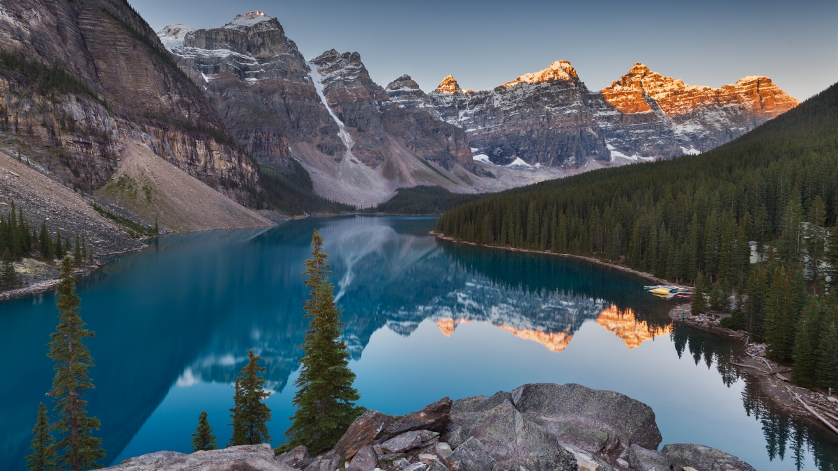 Rocky Mountain Landscape 4k Wallpaper