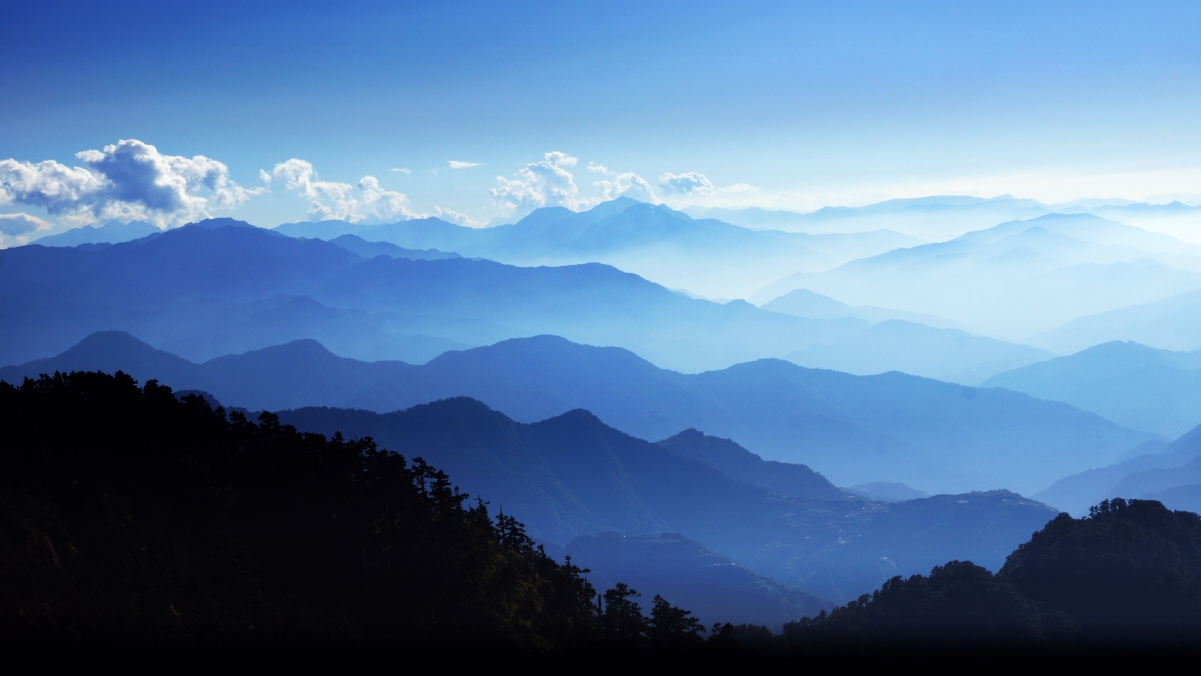 Pictures of endless mountains scenery