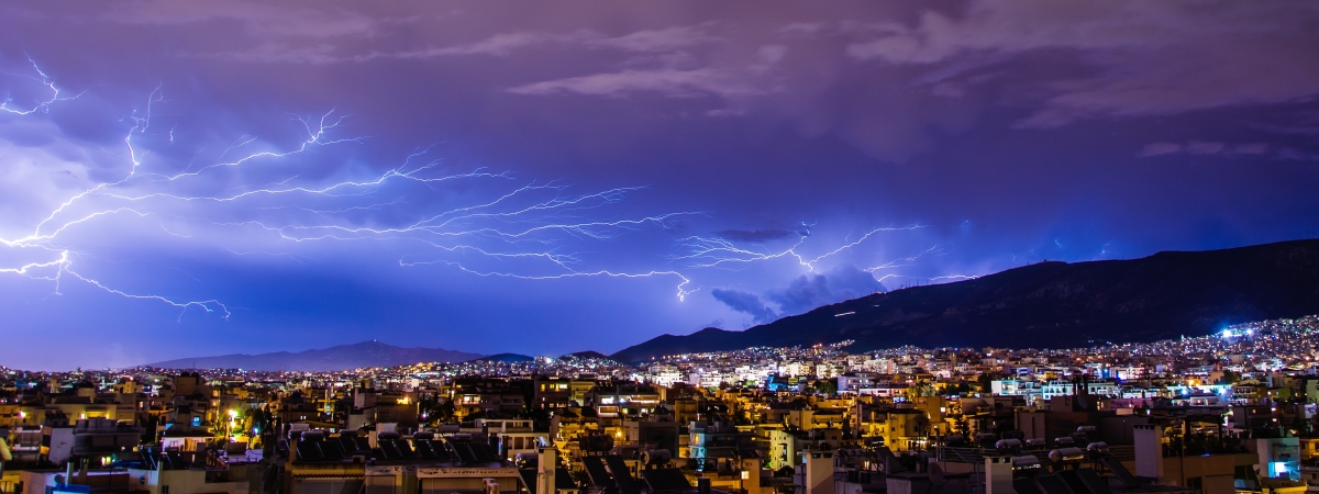 Thunder lighting lightning cloud lightning
