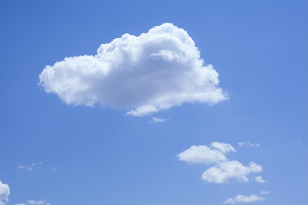 Blue Sky Clouds 5K Landscape Wallpaper