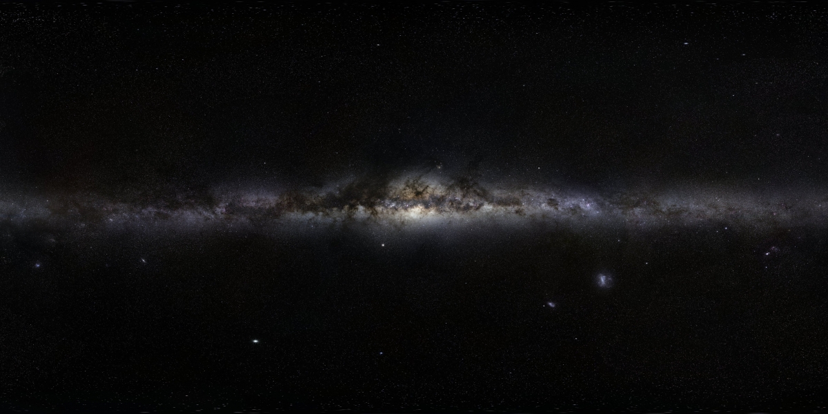 Space stars nebula starry sky 4K