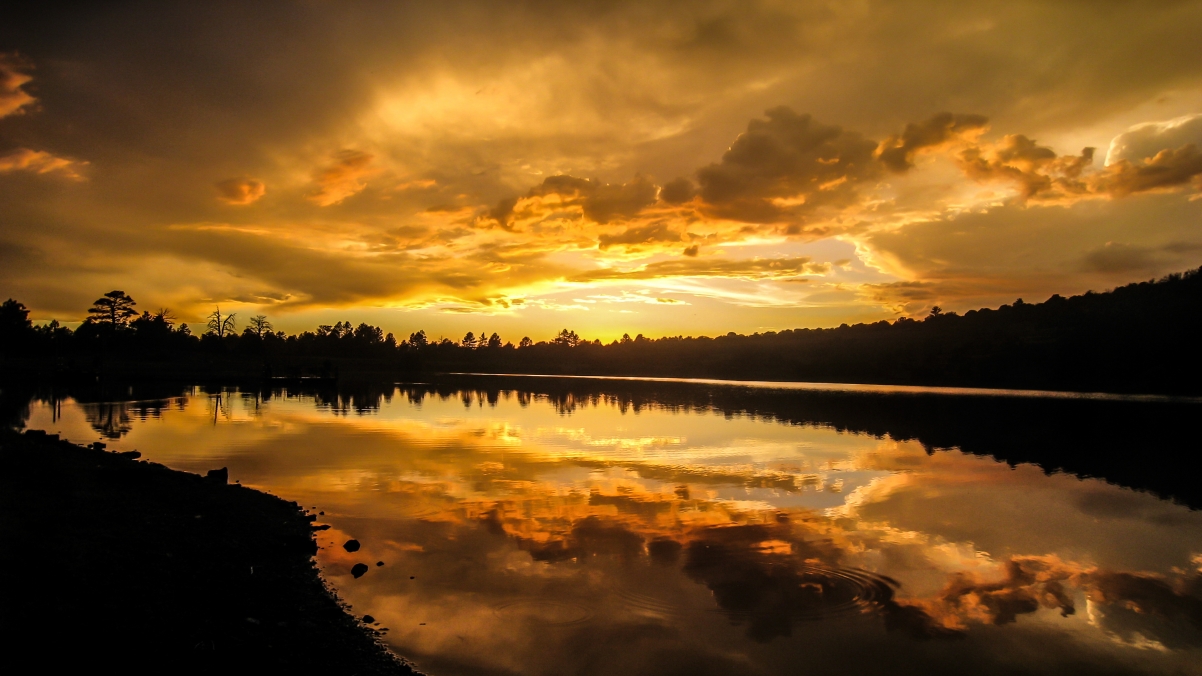 Kaibab Lake 4k landscape wallpaper