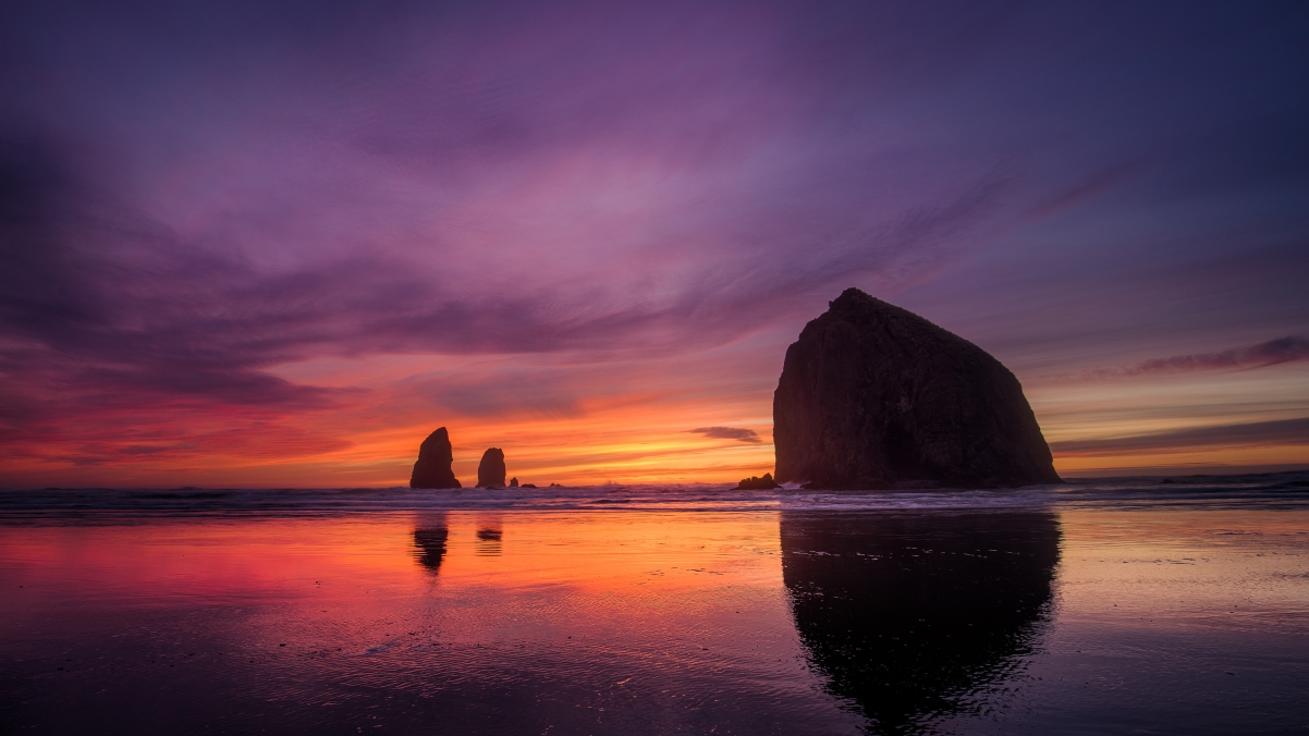 Cannon Beach 3840x2160 landscape wall