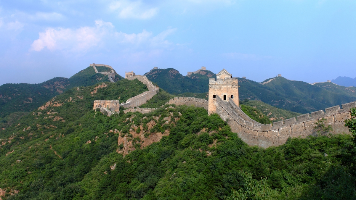 Jinshanling Beijing Great Wall scenery 4K wall
