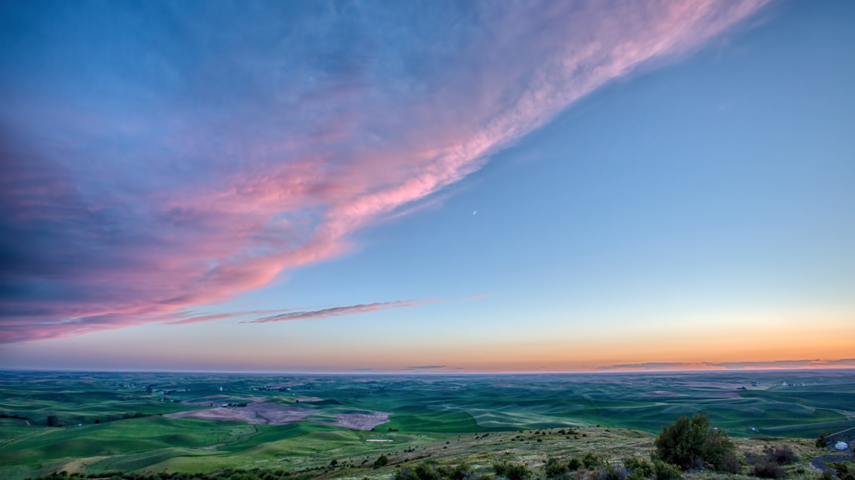 Washington Plains 4K landscape wallpaper 3