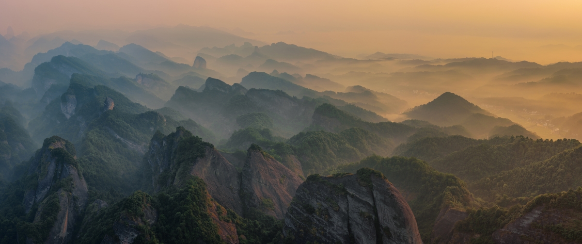 Panoramic view of Hunan