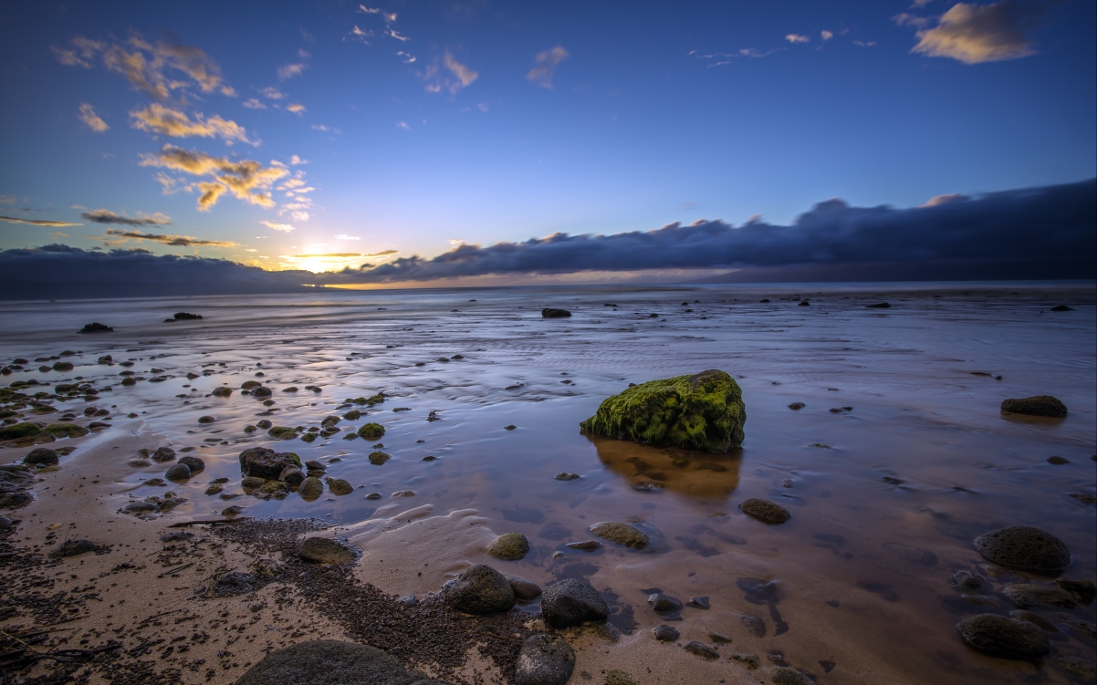 Beach Nature Landscape 4K Wallpaper