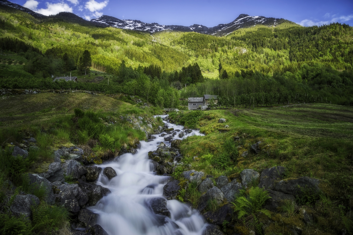 Hardanger Odda norwegian scenery