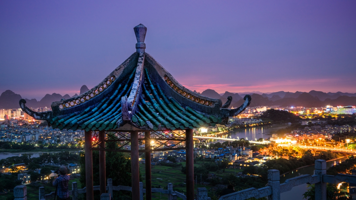 Guilin night view 4k wallpaper